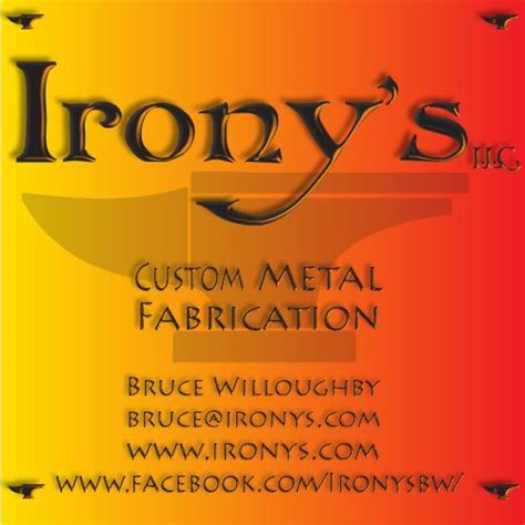 the irony custom metal fabrication|THE IRONY LTD. .